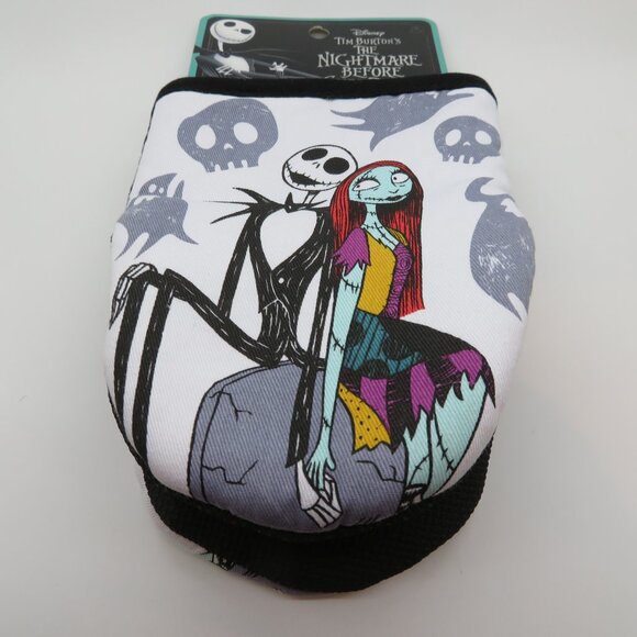 Oven Mitt Nightmare Before Christmas Set of 2 Oversized Mini Kitchen Bake Grill - Picture 1 of 14